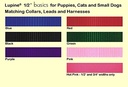 LupinePet 1/2-inch-wide - PURPLE - STEP IN HARNESS - (12" - 18") (31 - 45 CM)