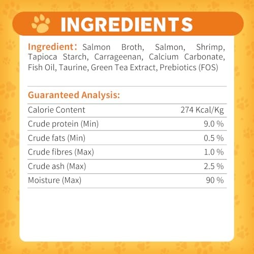 Dentalight Prebiotics Purre CAT - Salmon & Shrimp -55g