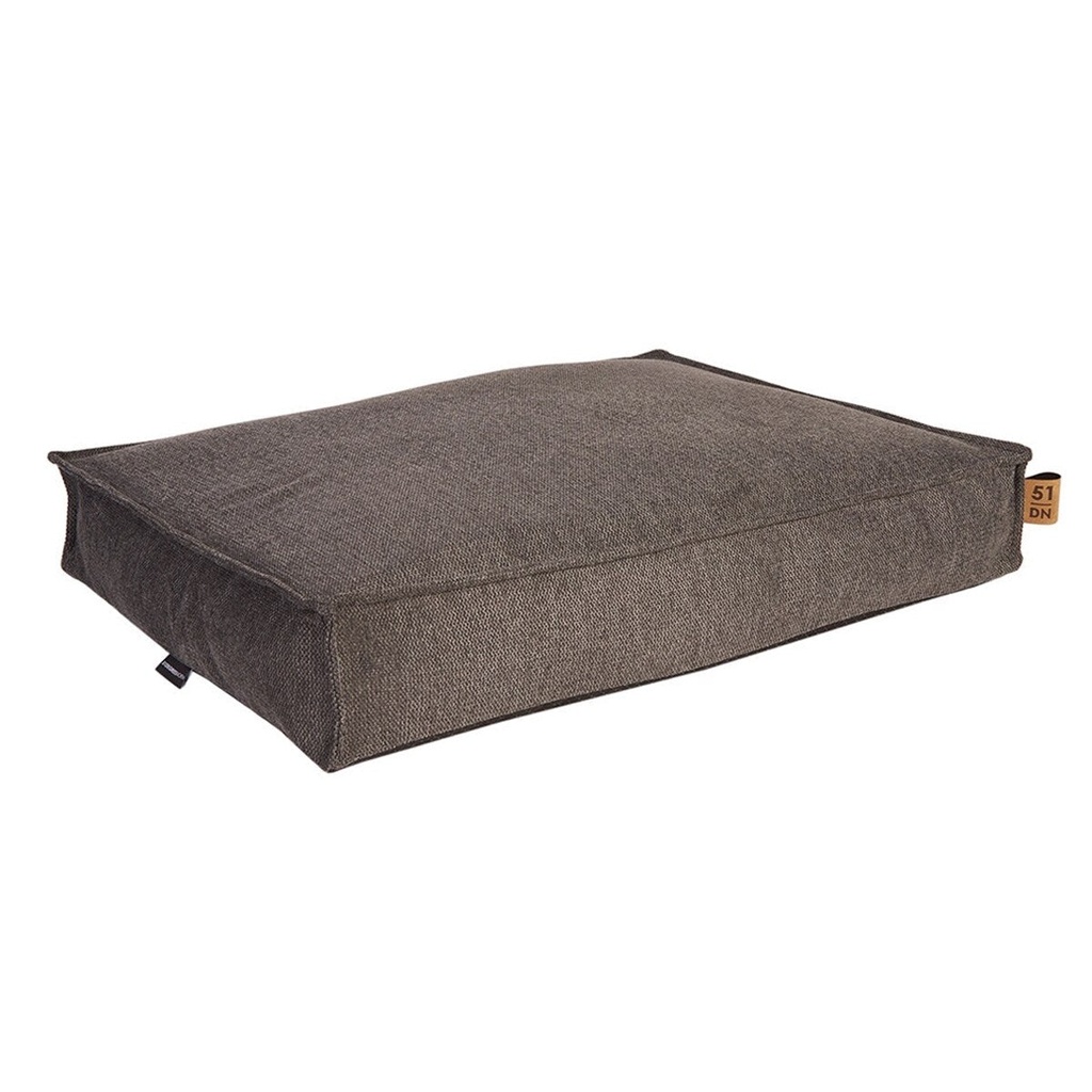 51DN Como Box Pillow Dog Bed - GRAPHITE/100X70X14CM