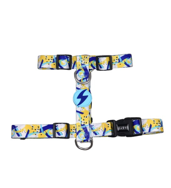 Dashi Nebula Back Harness for Dogs - BLUE/LARGE