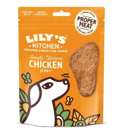 [101169-1] Lily's Kitchen Simply Glorious Chicken Jerky Dog Treats- 70G