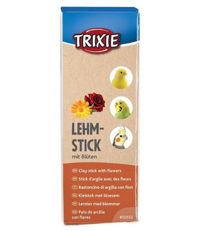 [103154-1] Trixie Clay Stick with Blossom Bird Treat - 250G