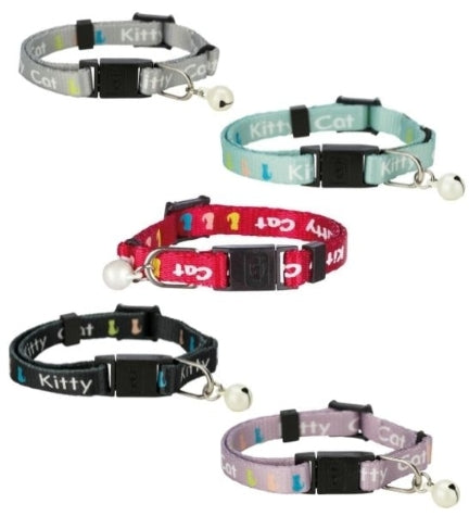 Trixie Kitty Cat Collar for Kittens - BLACK/18CM