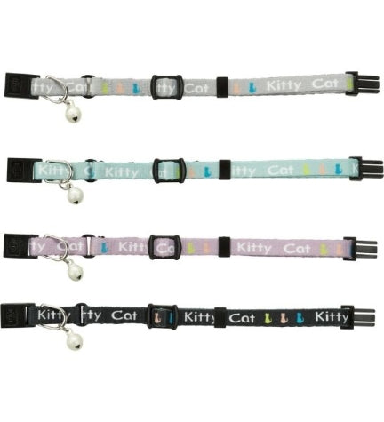 Trixie Kitty Cat Collar for Kittens - BLUE/18CM