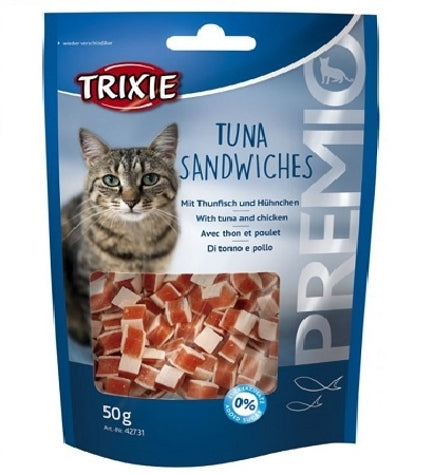[101040-1] Trixie Premio Tuna Sandwiches Cat Treats - 50G