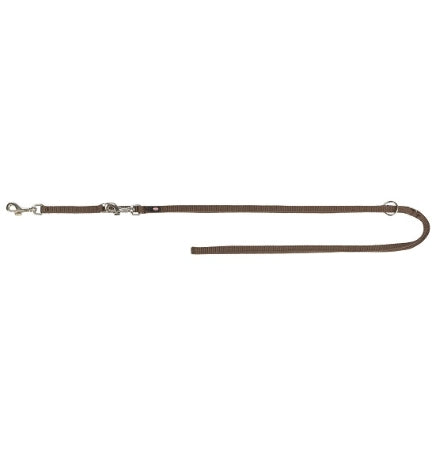 Trixie Premium Adjustable Double Layered Leash for Dogs - HAZELNUT/200X2CM