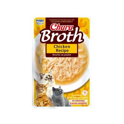 [850030015877] Inaba Churu Broth Chicken Recipe Cat Treats - 40 g