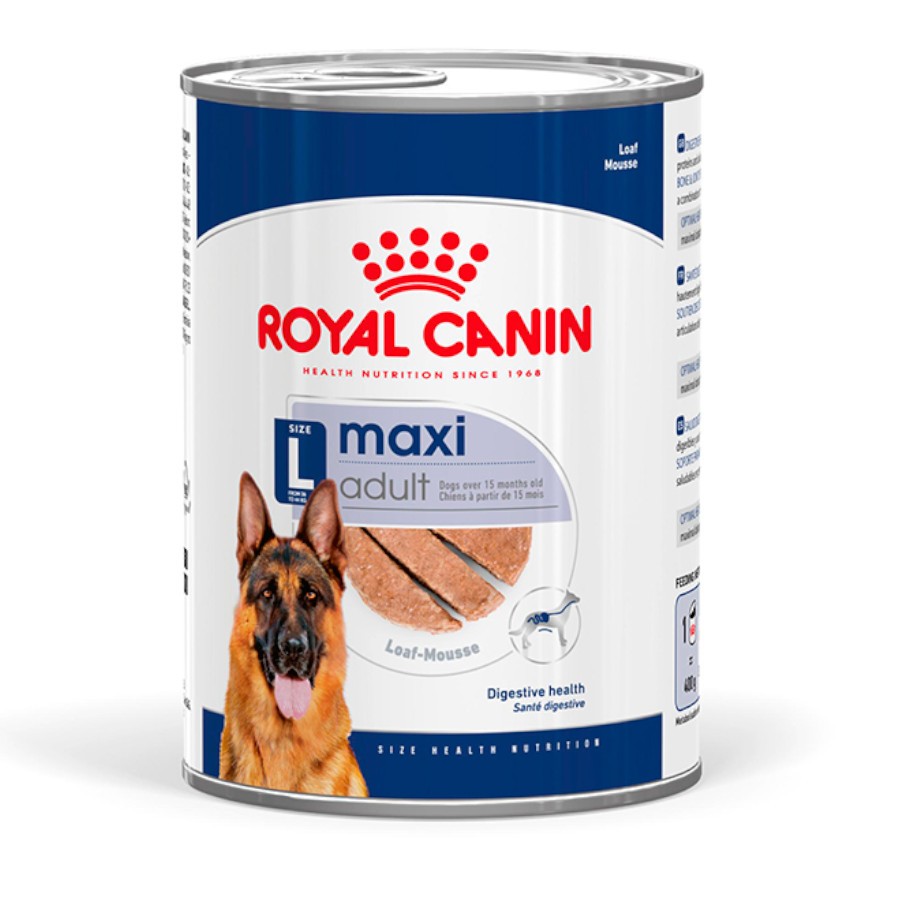 [RO404880] Royal Canin Size Health Nutrition Maxi Adult (Wet Food - Can) 1 x 410 g
