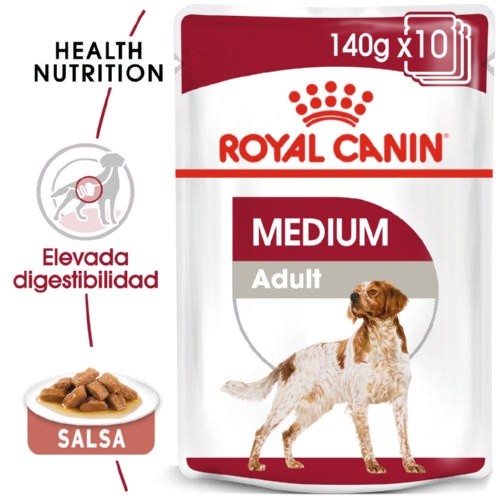 [RO270070] Royal Canin Size Health Nutrition Medium Adult (Wet Food - Pouches) 1 x 140 g