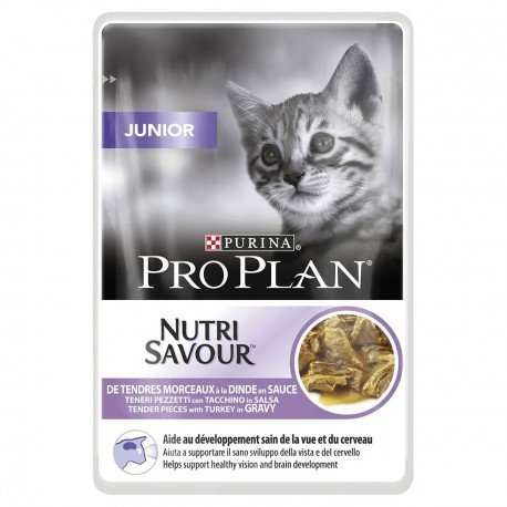 [12457649] Purina Pro Plan Kitten, Wet Cat Food, Turkey in Gravy, 1 x 85 g