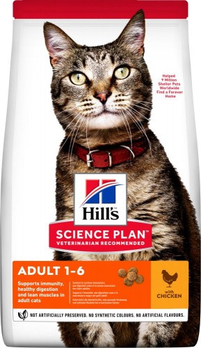 [604058] Hill's Science Plan Adult Cat Food with Chicken - 3 kg