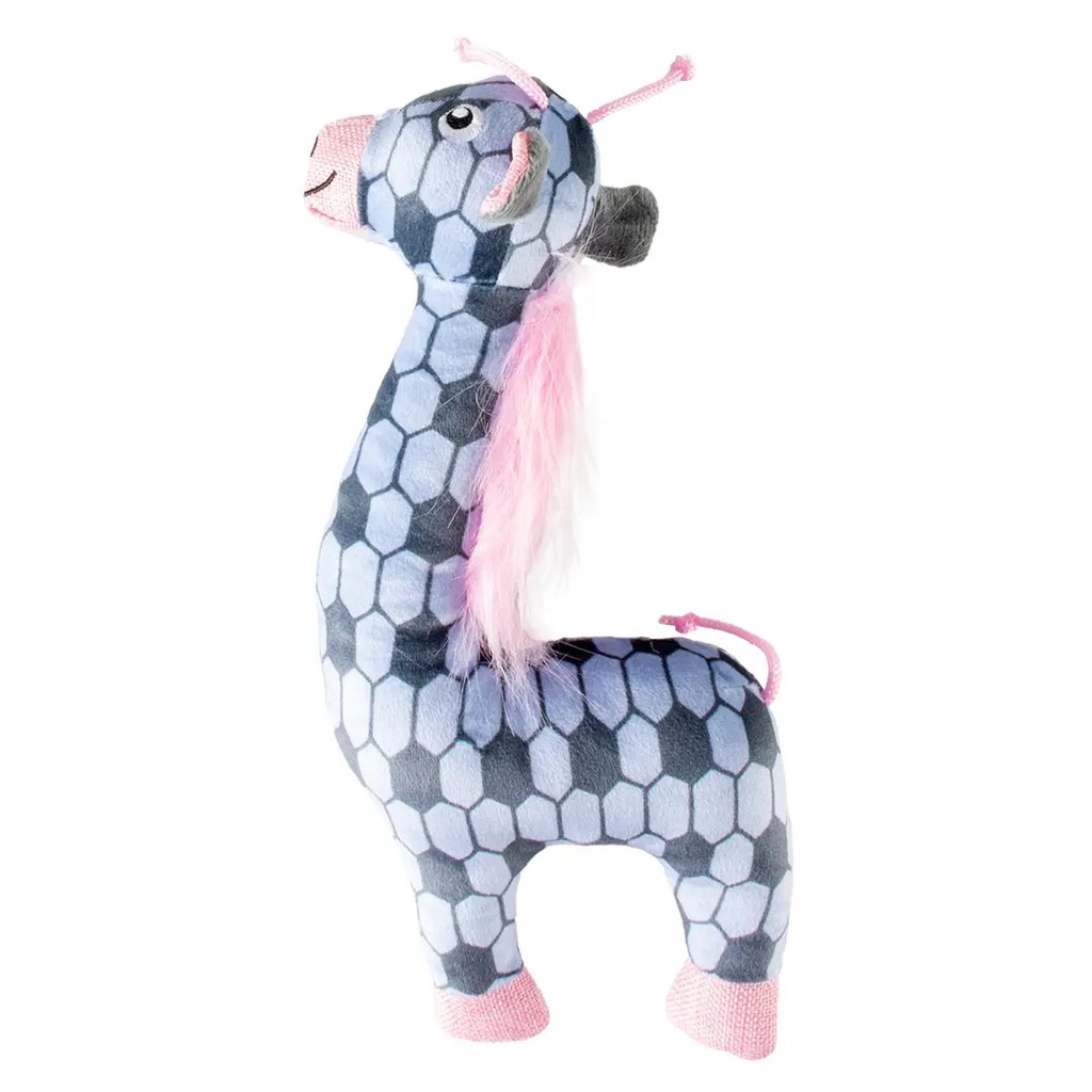[LR15235] Duvo+ Giraffe Retro Dog Toy - 32x14x5cm Blue