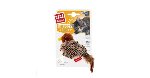 [7020] Melody Chaser (Bird) with Motion Activated Sound Chip