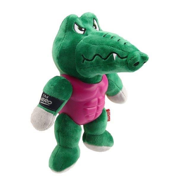 [8091] Im Hero Armor Alligator TPR / Plush with Squeaker Dog Toy