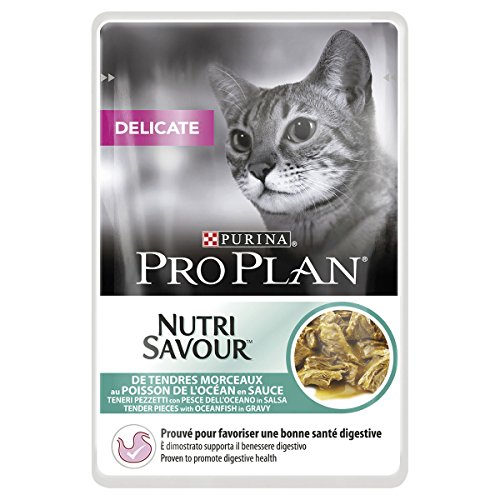 Pro Plan Delicate Wet Cat Food, Oceanfish in Gravy