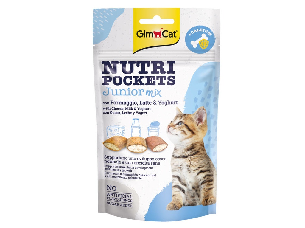 GimCat Nutri Pockets - Junior Mix 60g