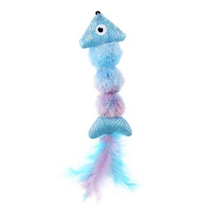 GiGwi Catch & Scratch with CATNIP - Pink Blue Fish
