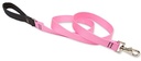 LupinePet 1-inch-wide - PINK - 4' DOG LEASH with Padded Handle (122CM)