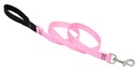 LupinePet 3/4-inch-wide - PINK - 4' DOG LEASH with Padded Handle (122 CM)