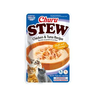 Inaba Churu Stew Chicken & Tuna Lickable Cat Treats - 40g