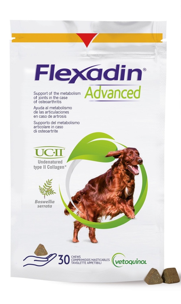 Flexadin Advanced for DOGS - Joint Mobility Support (30 Tasty Chews)
